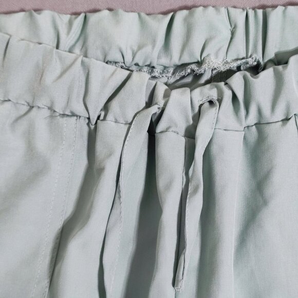 Divine Stretch jogger pants women's size L mint colour lightweight lazy pants - Picture 7 of 14